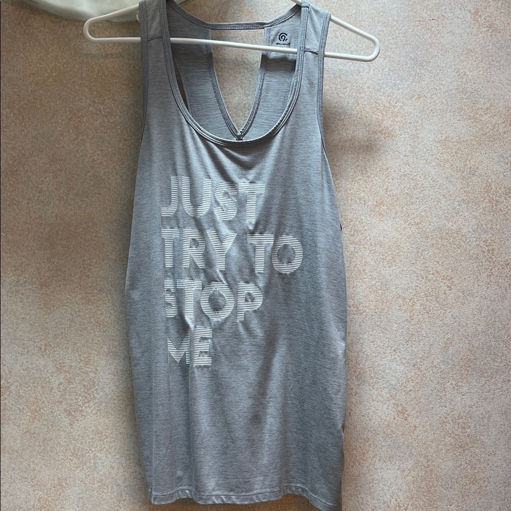 Champion Gray Graphic Tank Top